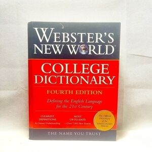 Webster's New World College Dictionary Indexed Fourth Edition English Language